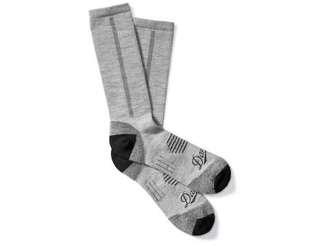 Danner Men's Lightweight Crew Hiking Socks Merino Wool/Nylon Gray