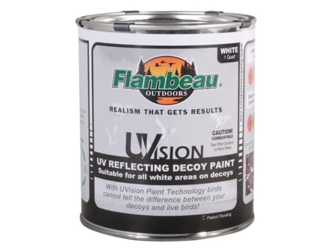 Flambeau Uvision Decoy Paint Quart White