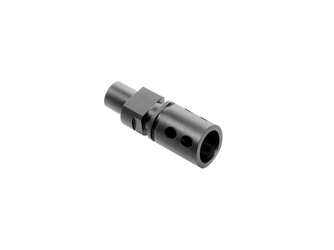 CMMG Flash Hider FN P90 Style M12x1 LH Thread Steel Matte