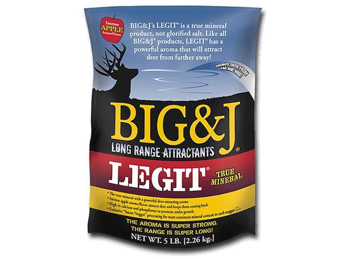 Big & J Legit Mineral Deer Attractant 5 lb