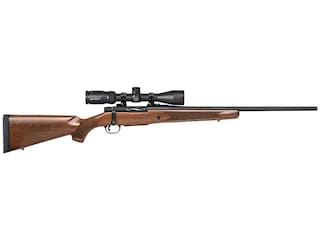 Mossberg Patriot Bolt Action Centerfire Rifle 308 Winchester 22" Fluted Barrel Blued and Walnut Straight Grip With Vortex Scope image