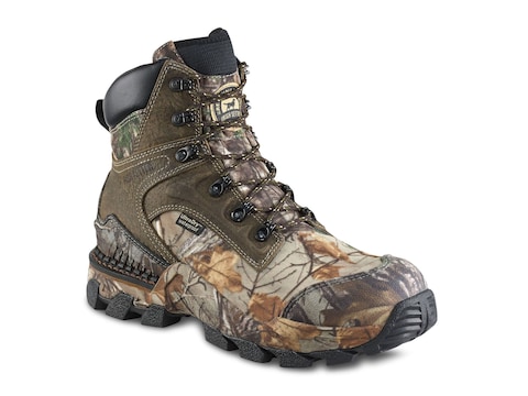 Irish Setter Deer Tracker Hunting Boots Nylon Realtree Xtra Camo