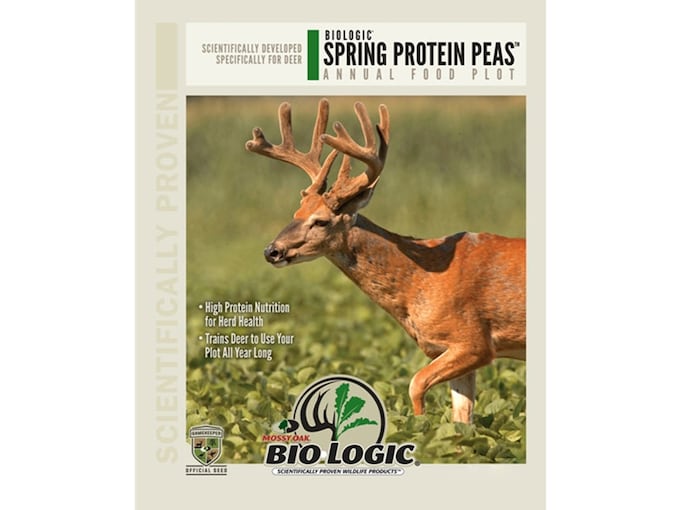 Biologic Spring Protein Pea Annual Food Plot Seed 8.5 lb