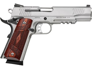 Smith & Wesson 1911TA E-Series Semi-Automatic Pistol 45 ACP 5" Barrel 8-Round Stainless Wood image