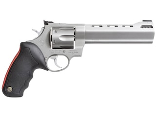 Taurus Raging Bull Revolver 44 Remington Magnum 6.5" Barrel 6-Round Stainless Black/Red image