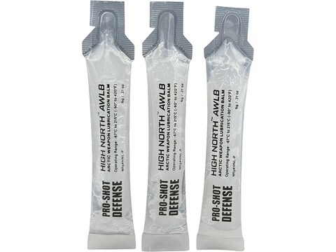 Pro-Shot High North Cold Weather Gun Oil 7 ml Single Use 3PK