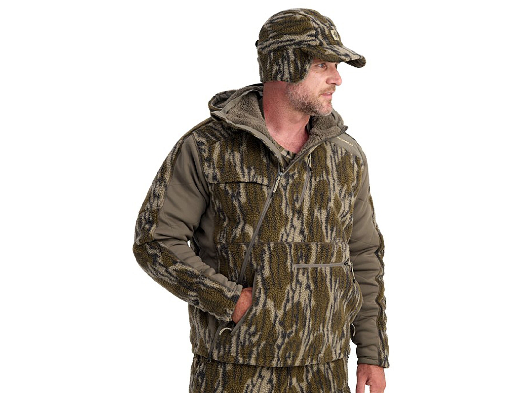Nomad Men's Cottonwood VX3 Jacket Mossy Oak Bottomland Large
