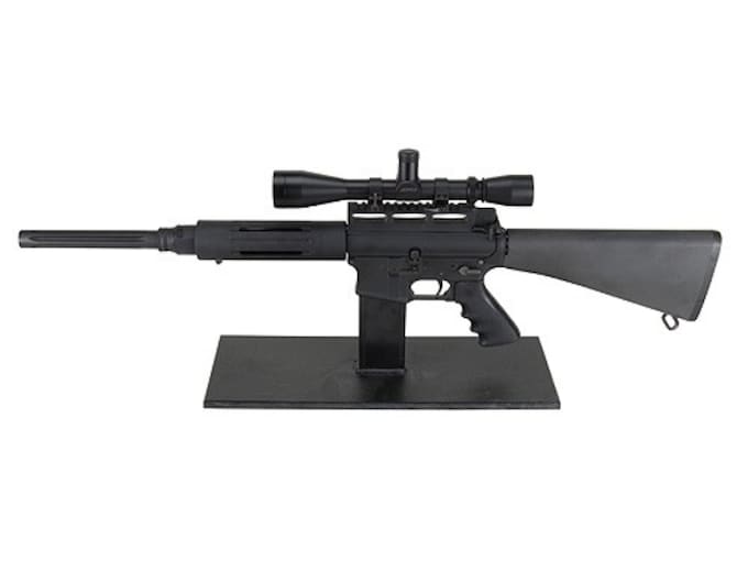 Plastix Plus AR15 Display Stand Plastic Black