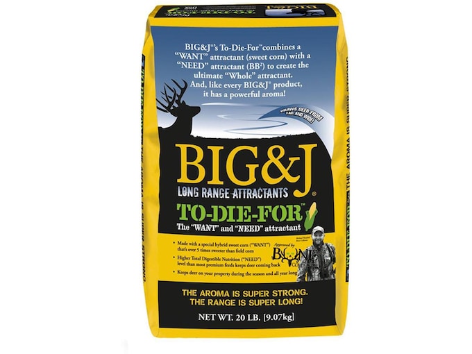 Big & J To-Die-For Granular Deer Attractant Sweet Corn 20 lb