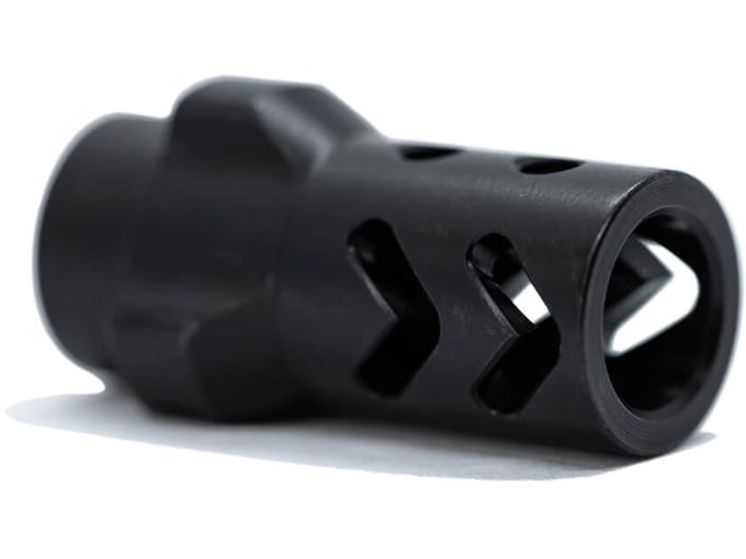 Angstadt Arms 3-Lug Muzzle Brake Suppressor Mount 9mm Luger Steel Nitride