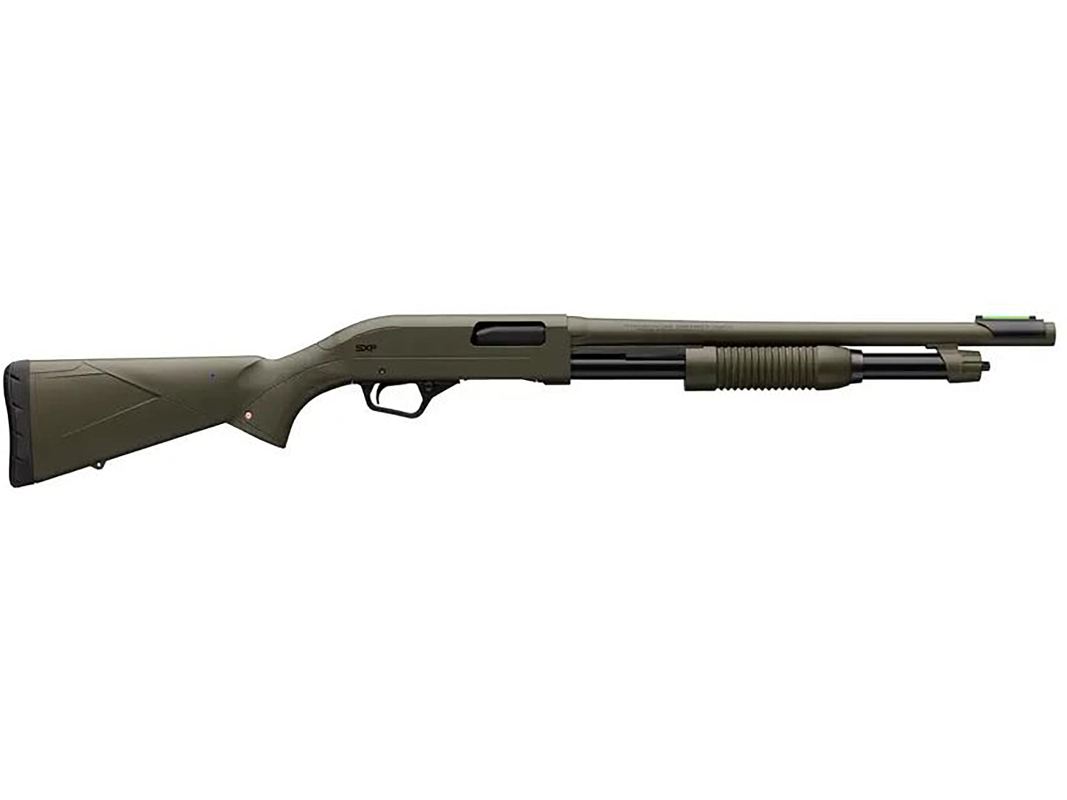Winchester SXP Defender Pump 12 Ga Shotgun 18 Olive Drab Barrel Olive