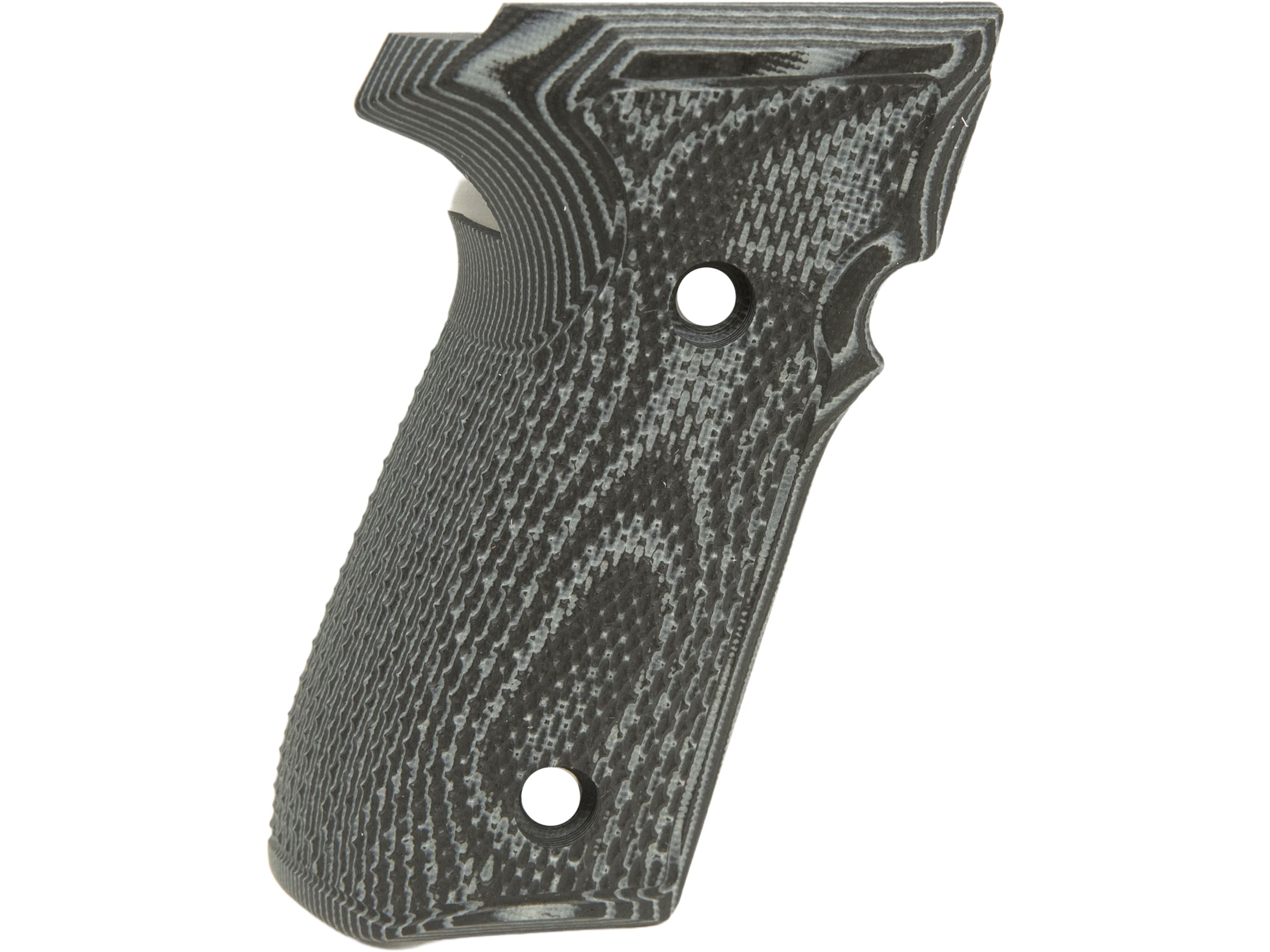 SIG SAUER P226 Contour Classic Grip: Inverse Checkered G10 - Solid Black