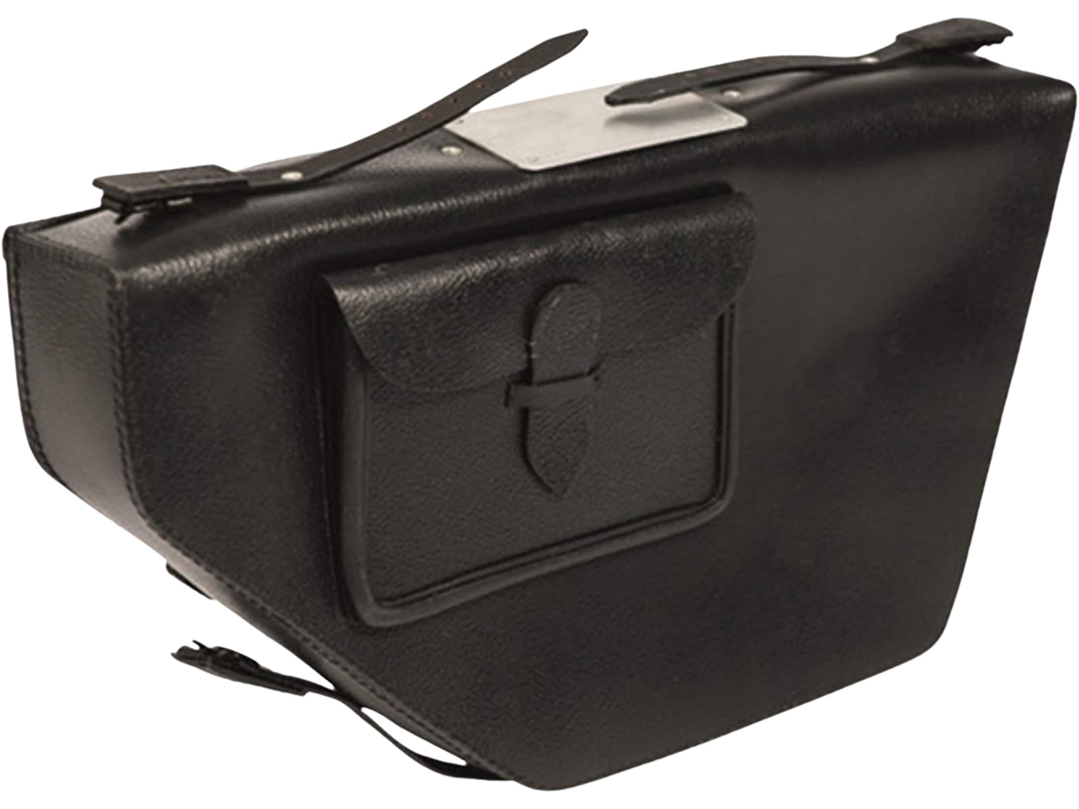 Military Surplus Swiss Leather Bicycle Bag Grade 1 Black