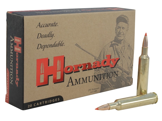 Hornady Custom Ammo 257 Weatherby Mag 110 Grain Interbond Boat Tail