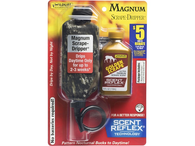 Wildlife Research Center Mag Scrape Dripper Golden Scrape Deer Scent