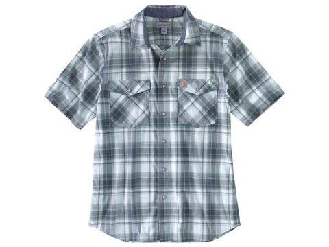 carhartt men's rugged flex bozeman short sleeve shirt