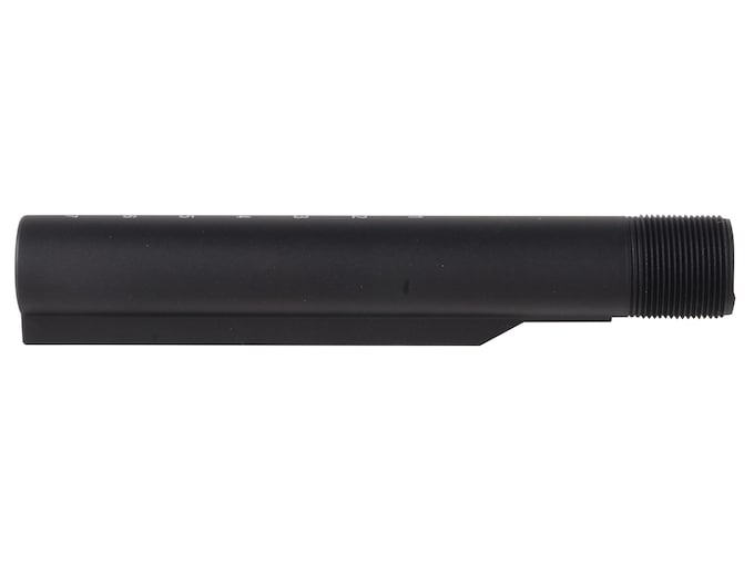 Vltor A5 Recoil System Carbine Receiver Extension Buffer Tube 7-Position Mil-Spec Diameter AR-15 Aluminum Black