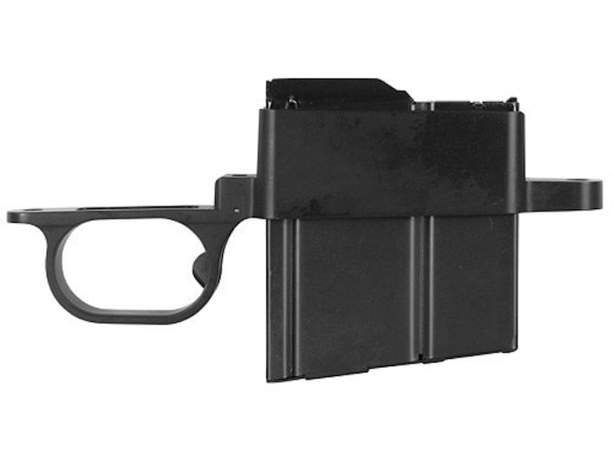 Wyatt's Outdoors Trigger Guard and Detachable Magazine Assembly Remington 700 BDL Short Action 308 Winchester 5-Round Aluminum Black