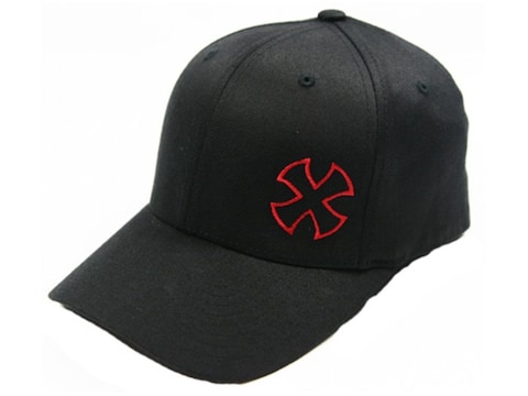 S/M Logo Hat Black Cotton Offset Noveske Branded Flexfit