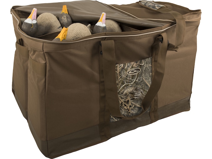 Drake 6 Slot ZipperedTop Decoy Bag Mossy Oak Shadow Grass Habitat
