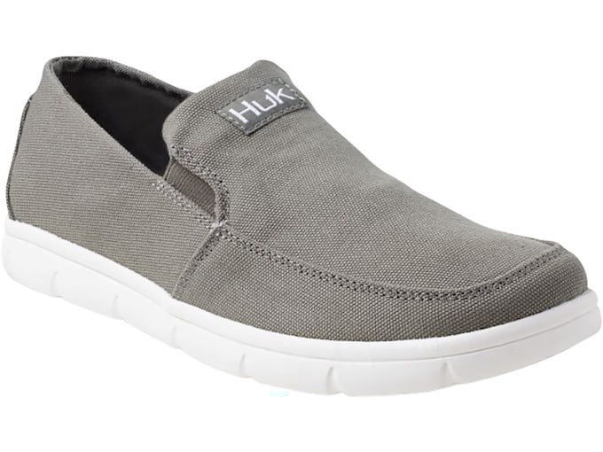 Huk Classic Brewster Boat Shoes Canvas Sargasso Sea Men's 12 D