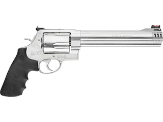 Smith & Wesson Model 500 Revolver 500 S&W Magnum 8.38" Barrel 5-Round Stainless Black image