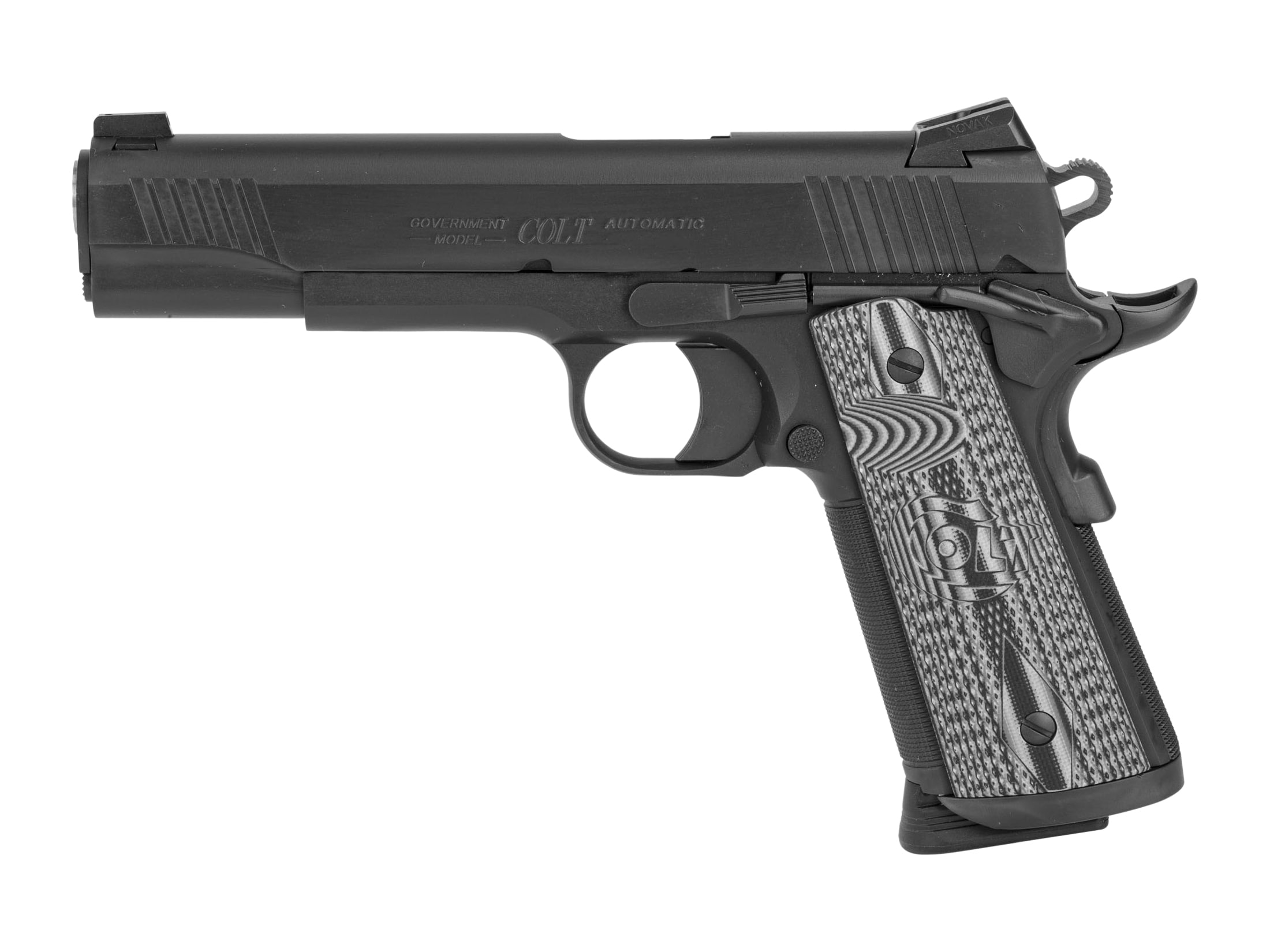 Colt Combat Unit Government 45 ACP Pistol 5 Barrel 8+1 Round Black DLC