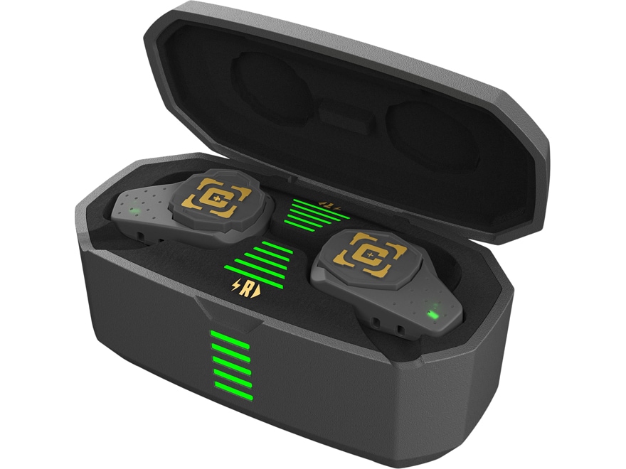 CALDWELL E-MAX SHOTS イヤホン、耳栓 充電ケース付き CALDWELL E-MAX