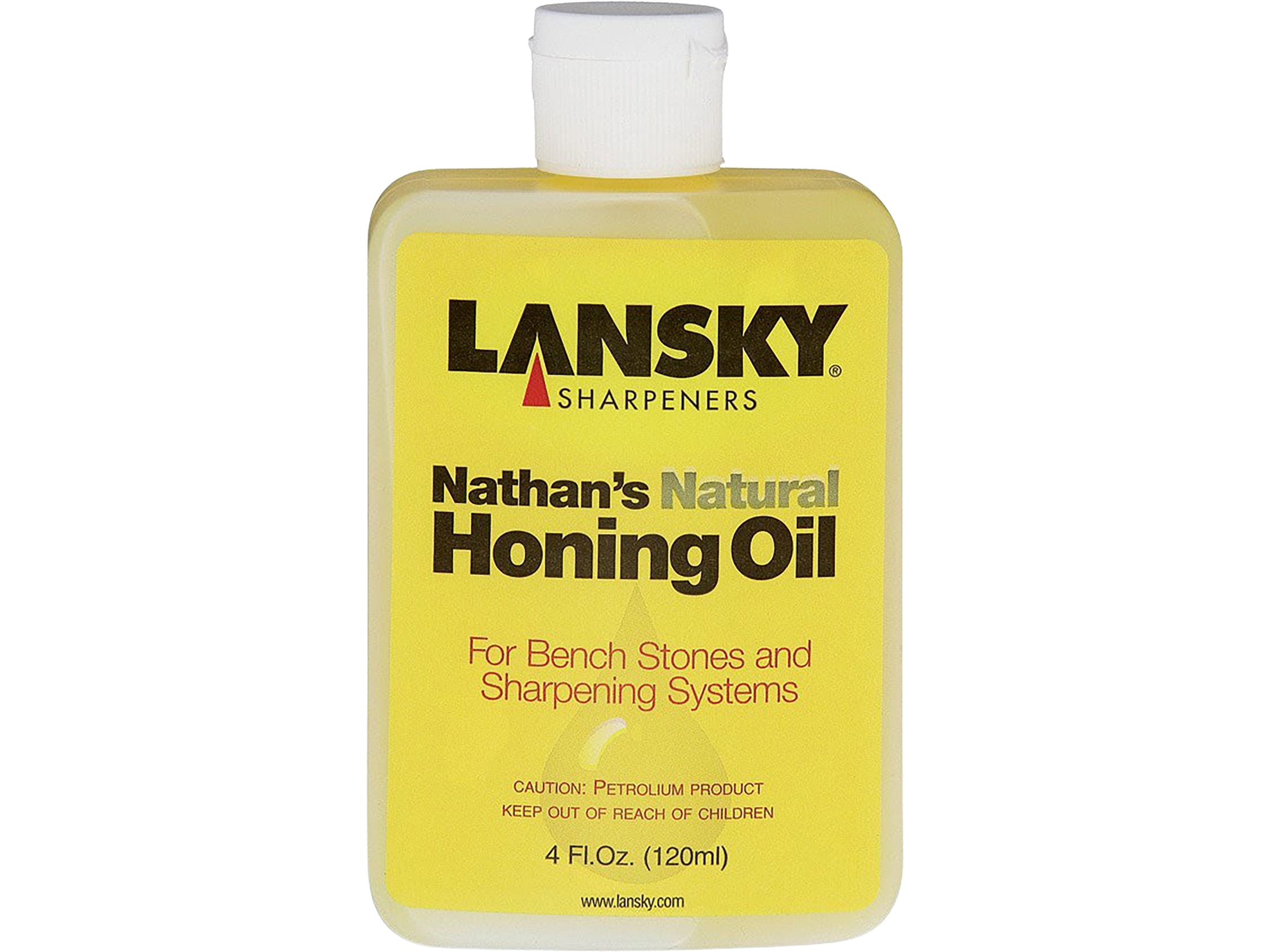 Lansky Nathan's Natural Honing Oil 4oz. Bottle - Smoky Mountain Knife Works