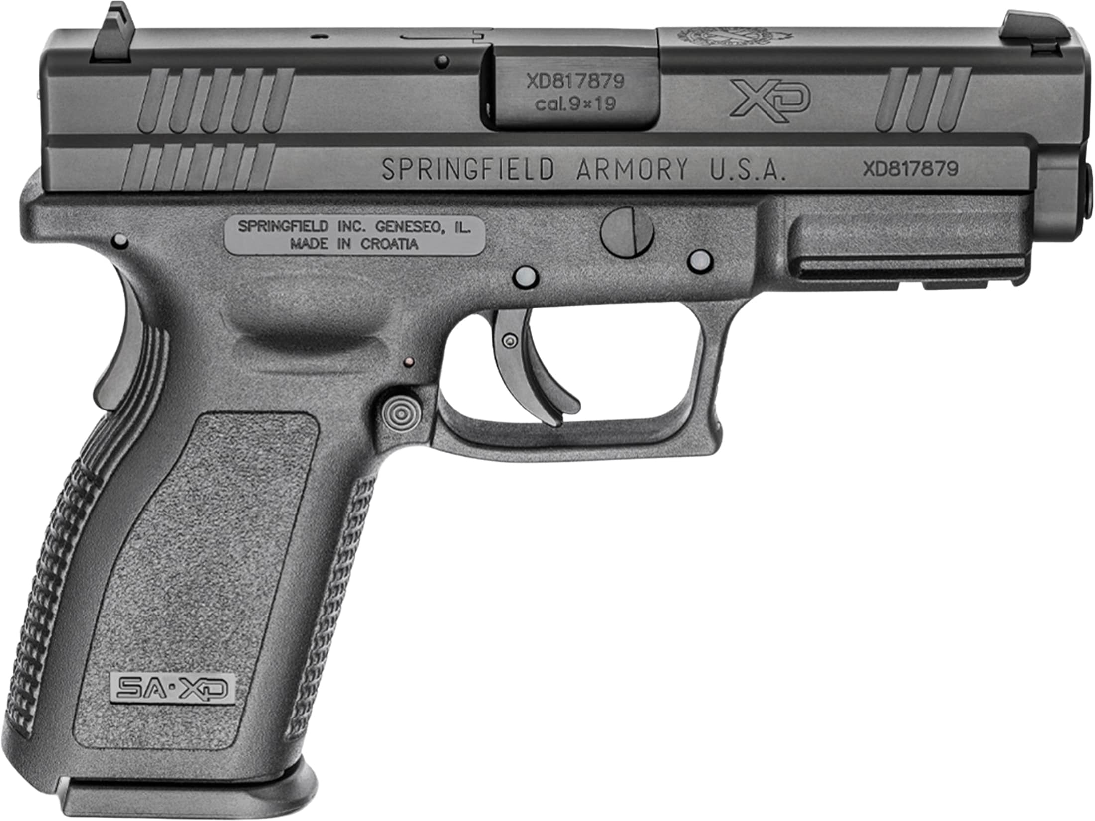 Springfield Armory Defender XD Service 9mm Luger Pistol 4
