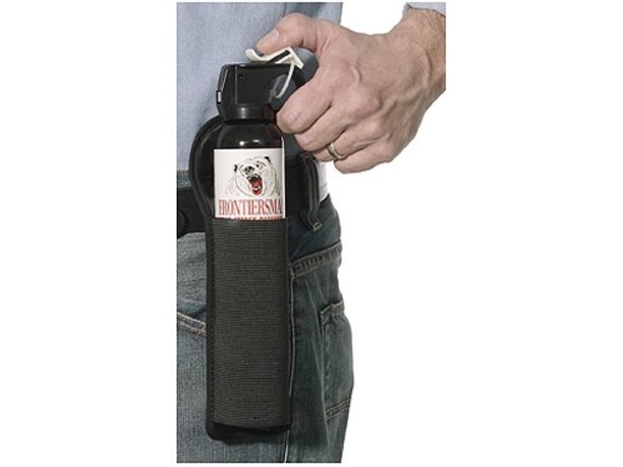 3 IN 1 BEAR SPRAY CHEST / BELT HOLSTER - BLACK