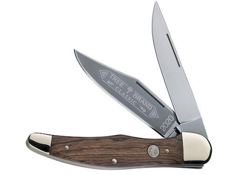 Boker Rosewood Folding Pocket Hunter Folding Knife 2-Blade C-75