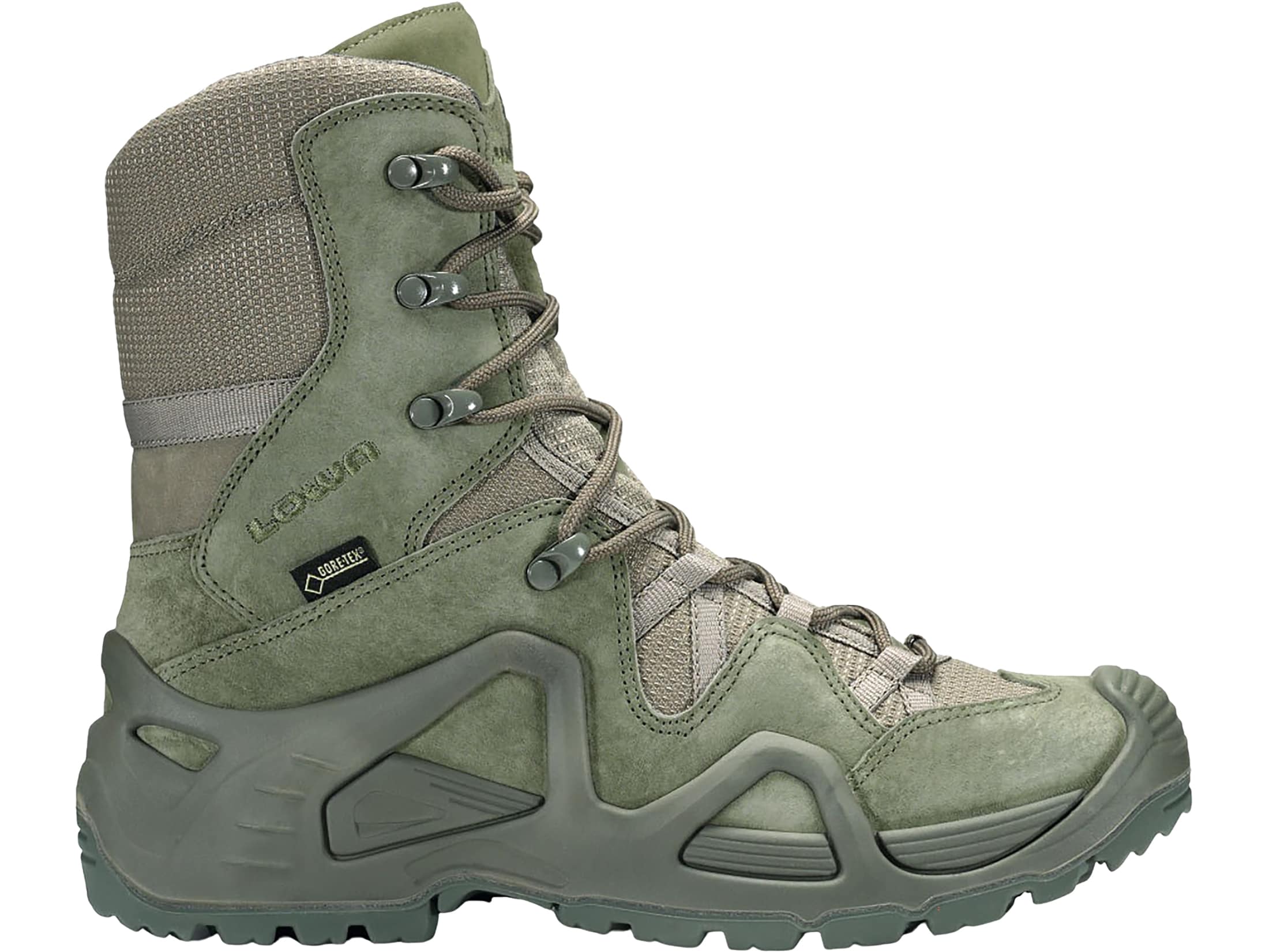 Lowa Zephyr Hi TF Tactical Boots Leather Sage Green Men's 10 D