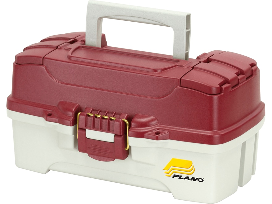 Plano One-Tray Tackle Box Red/Off White