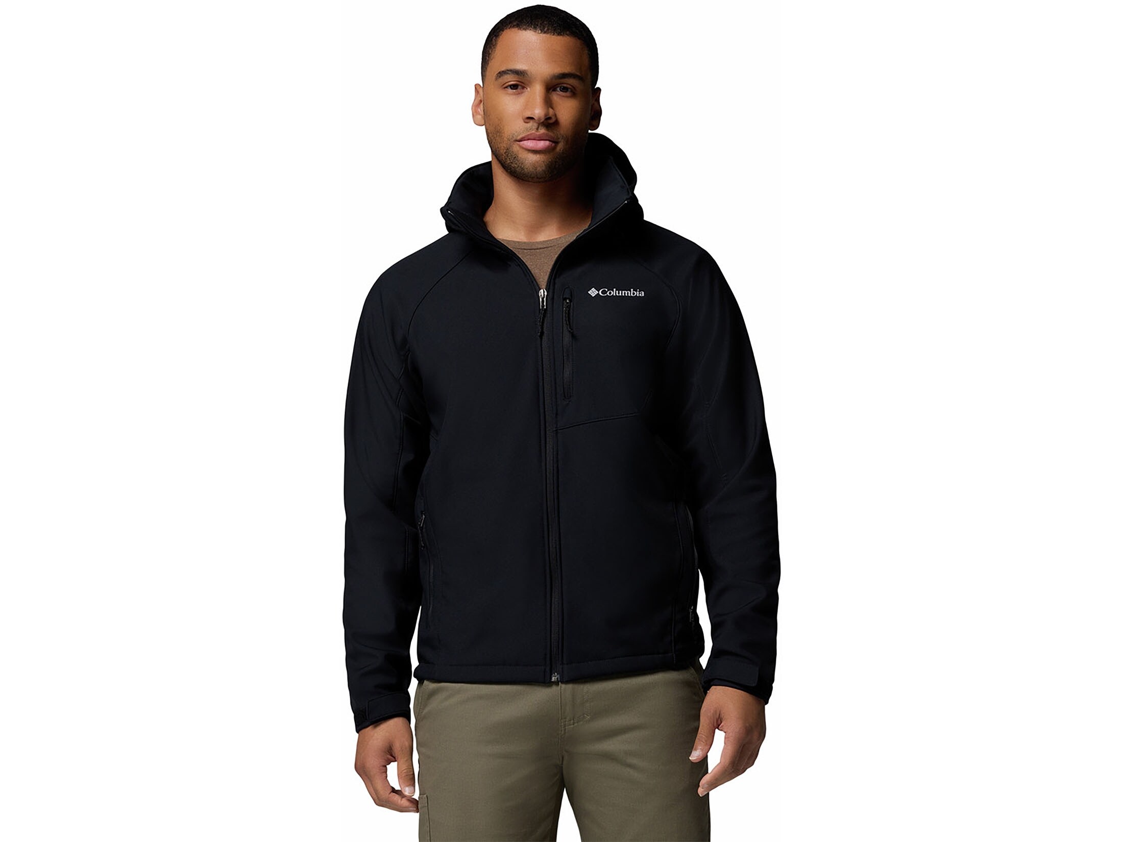 Columbia Men's Cascade Ridge III Softshell Jacket City Gray Medium