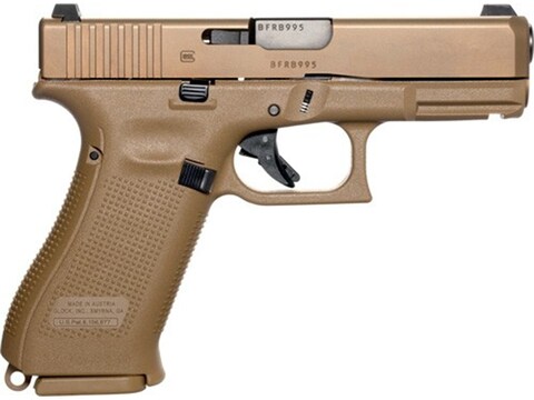 glock sub compact pistol 9mm