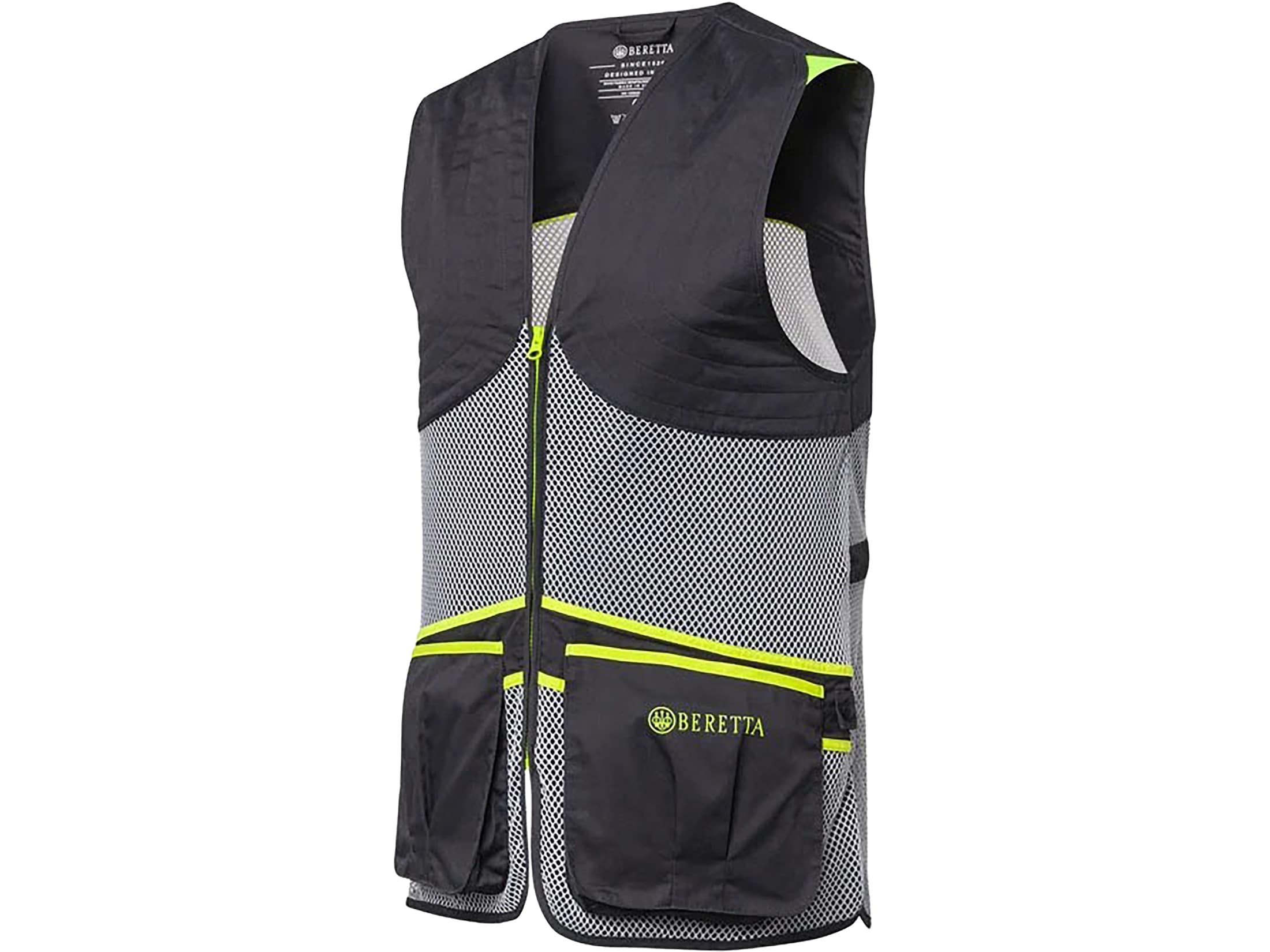 Beretta Full Mesh Shooting Vest Men's Brown Bark XXXL