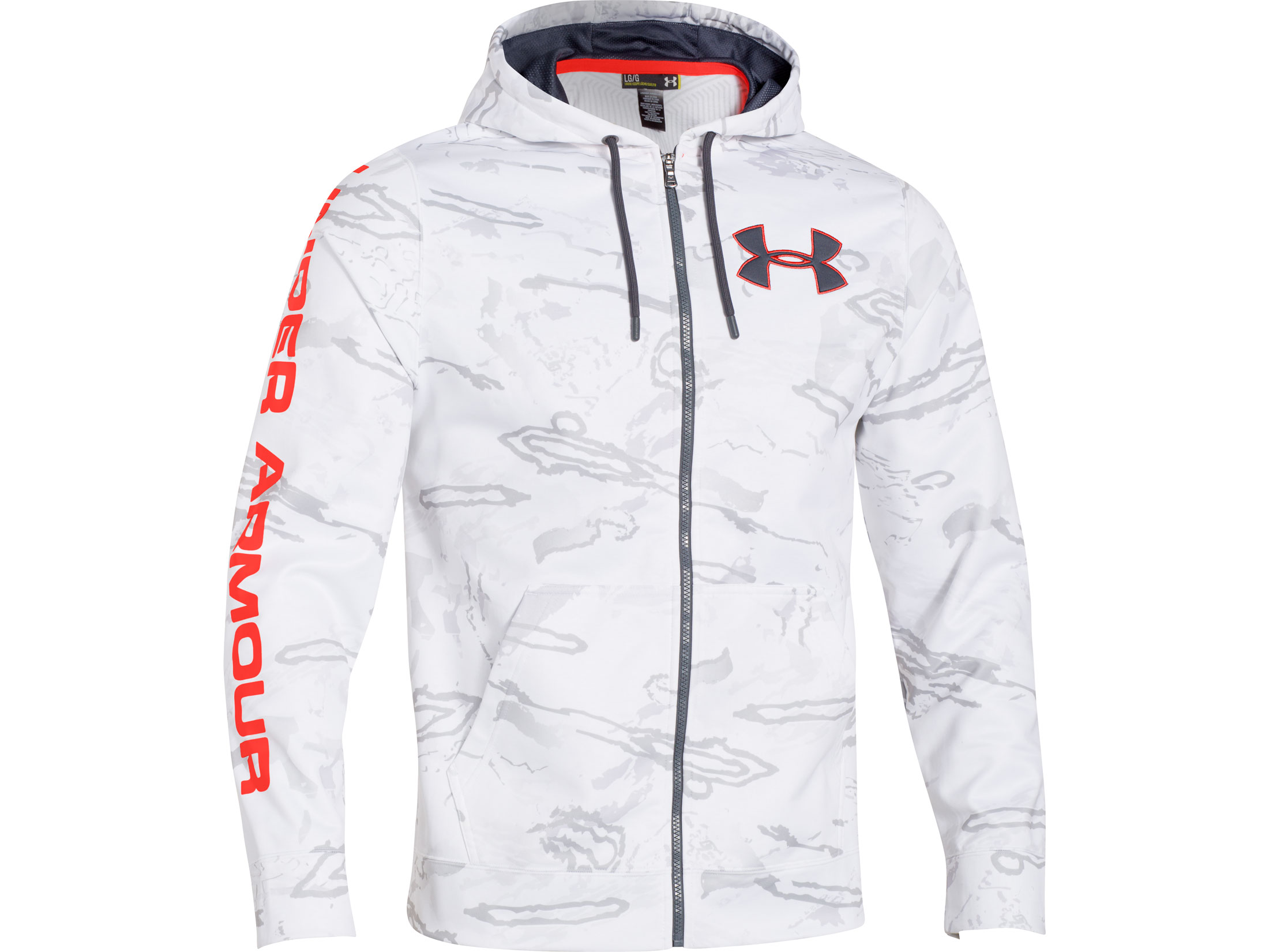 under armour white hoodie camo