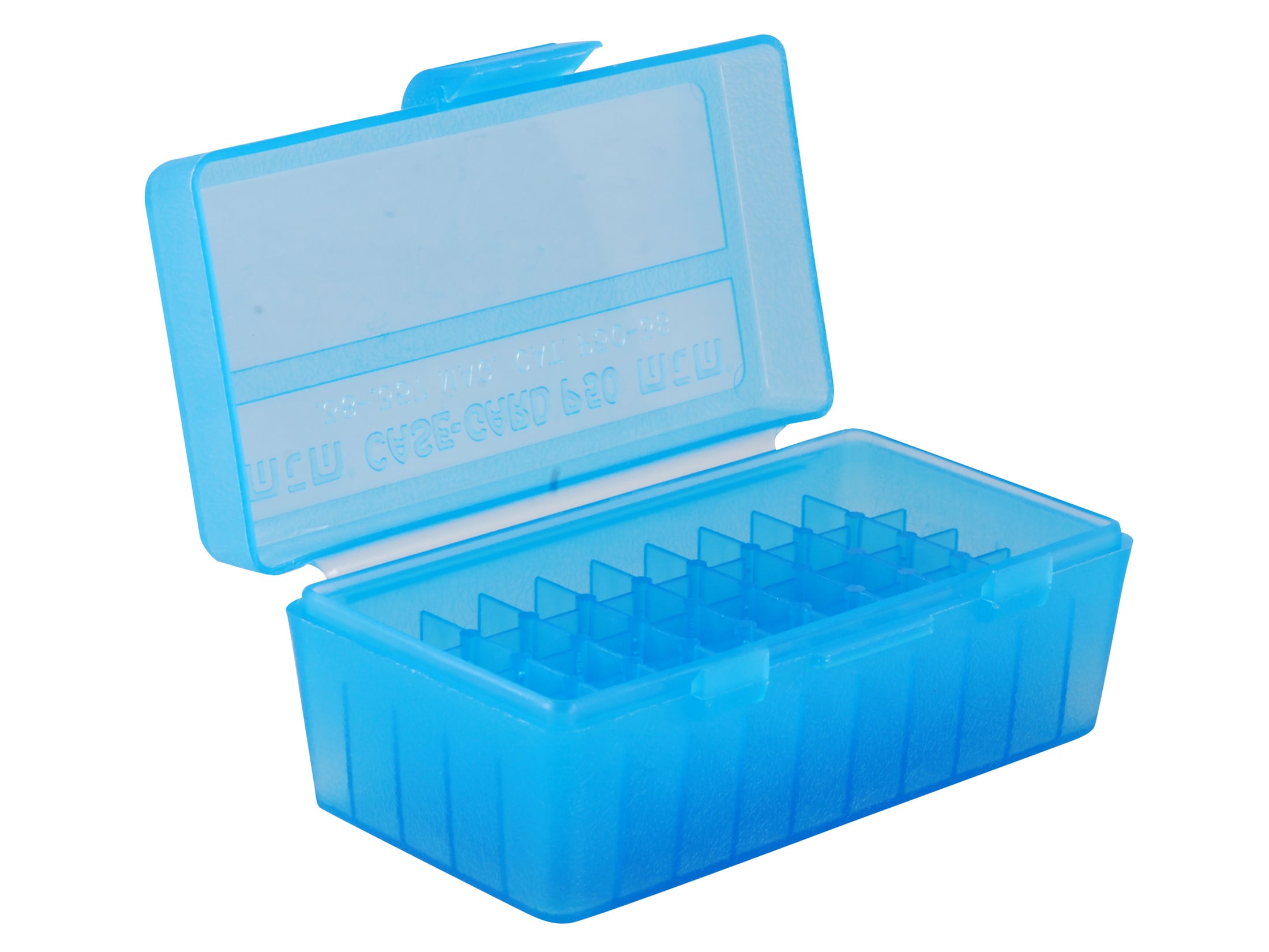 MTM PLASTIC AMMO BOXES FREE SHIPPING BLUE 100 Round 38 / 357 4 