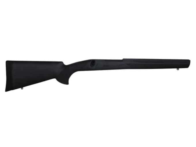 Hogue Rubber OverMolded Rifle Stock Winchester Model 70 Long Action Varmint Pillar Bed Synthetic Black