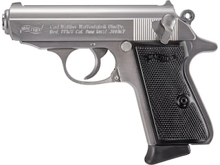 Walther PPK/S Semi-Automatic Pistol 380 ACP 3.3" Barrel 7+1-Round Stainless Steel Black image