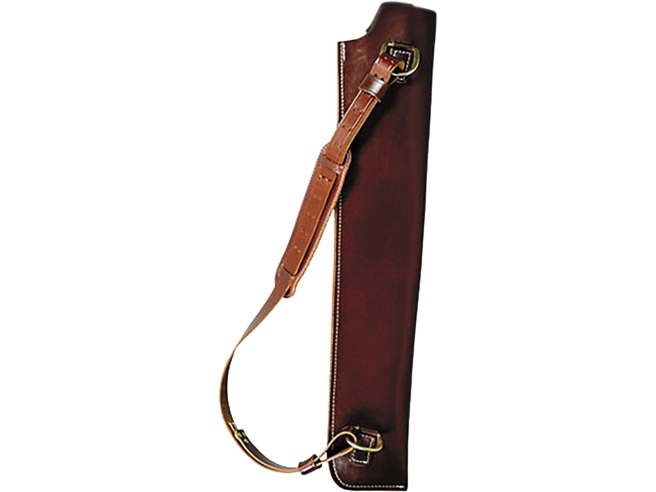 backpack rifle scabbard leather Yellowstone for Scoped Rifles Outfitters Supply with 1 turrets and up to a 24 barrel. PDF Pattern, DXF and Instructional