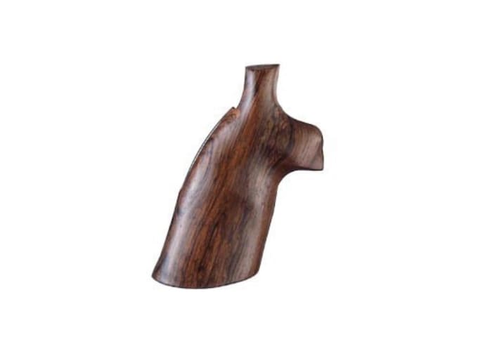 Hogue Fancy Hardwood Conversion Grips S&W K, L-Frame Round to Square Butt