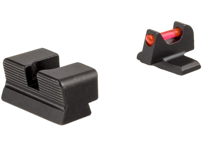 Trijicon Fiber Sight Set Sig P225, P226, P228, P229, P239, P320 9mm Luger, 357 Sig Fiber Optic Red, Green