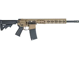 LWRC IC-DI Semi-Automatic Centerfire Rifle 300 AAC Blackout (7.62x35mm) 16.1" Barrel Black and Flat Dark Earth Pistol Grip image
