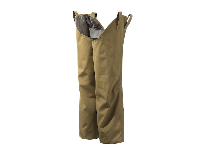 Beretta Men's Covey Waxed Upland Chaps Cotton/Nylon Hunting Brown Size