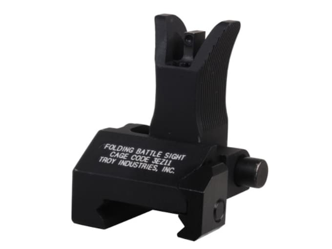 Troy Industries Front Flip-Up Battle Sight M4-Style with Tritium AR-15 Aluminum