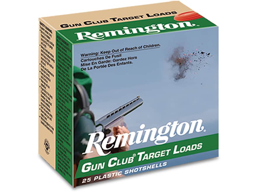 Remington Gun Club Ammunition 12 Gauge 2-3/4″ 1-1/8 oz #7-1/2 Shot