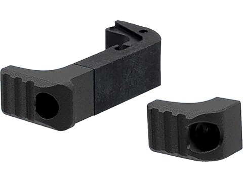 Strike Industries Modular Magazine Release for Glock 17, 19, 19X, 22, 23, 26, 27, 31, 32, 33, 34, 35, 37, 38, 39, 45 Gen 4, 5 Aluminum Black