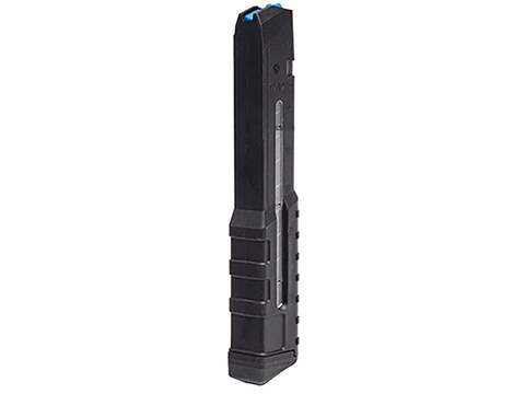 Leapers UTG PD933 Windowed Magazine for Glock 17, 17L, 18, 19, 19x, 26, 34, 35, 47, 49 9mm Luger 33-Round Polymer Black